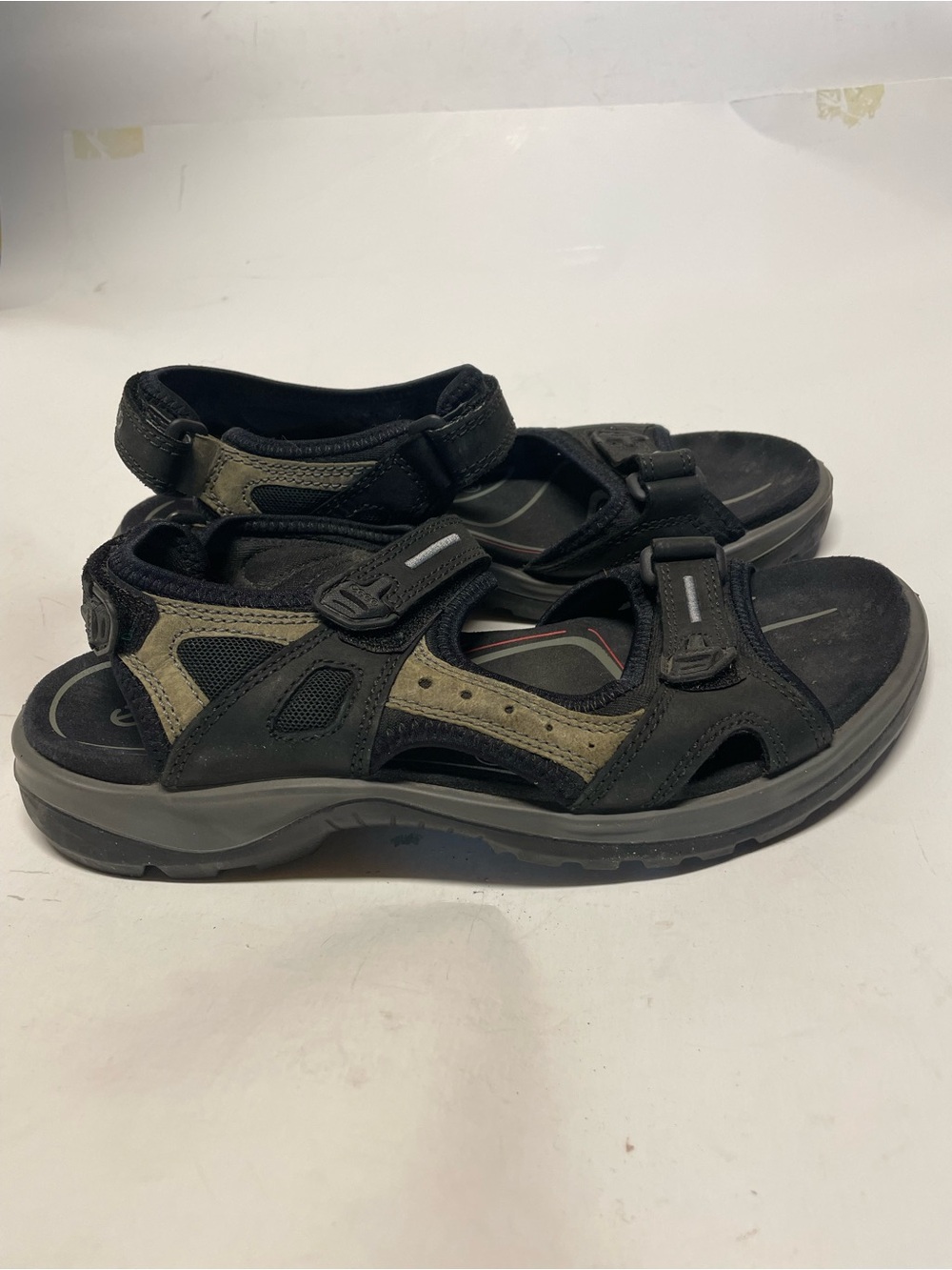 Ecco Offroad Yucatan Sport Sandal Black Women Size EU 41 US 10-10.5